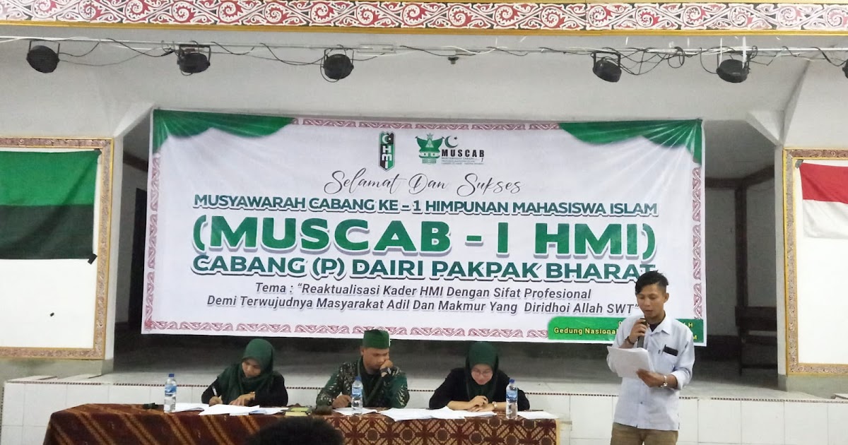 HMI kab banjar negara Gelar Musyawarah Cabang